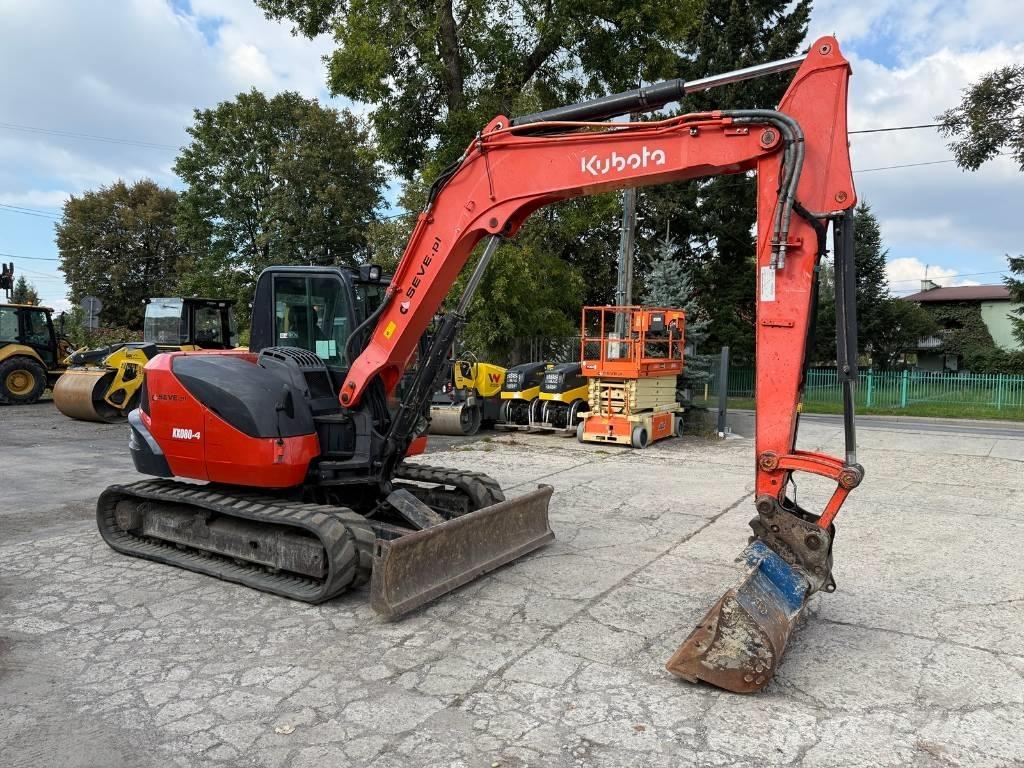 Kubota KX 080-4 Midi bageri 7t – 12t