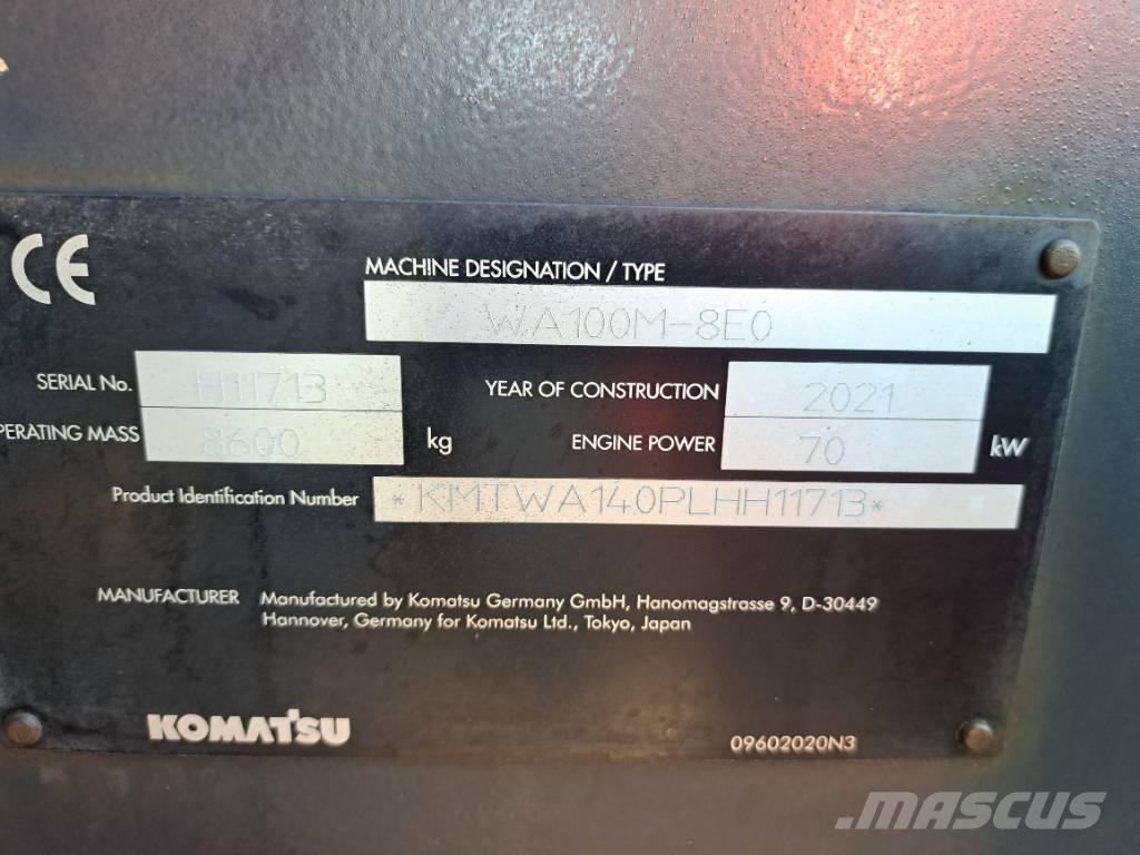 Komatsu WA100-8E0 Utovarivači na točkove