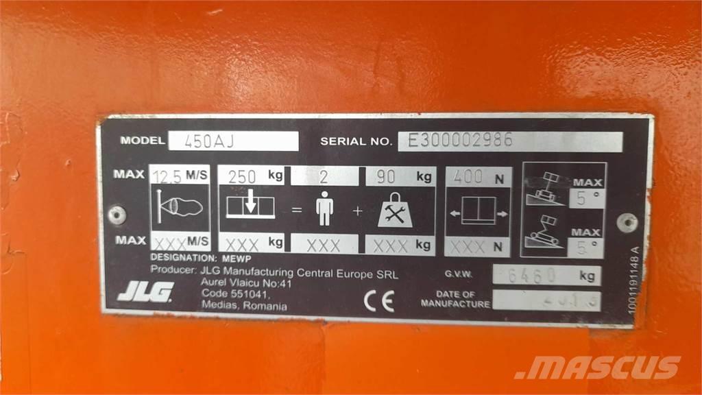 JLG 450AJSII Zglobne podizne platforme