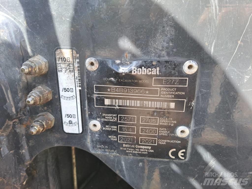 Bobcat E 27 Z Mini bageri < 7t