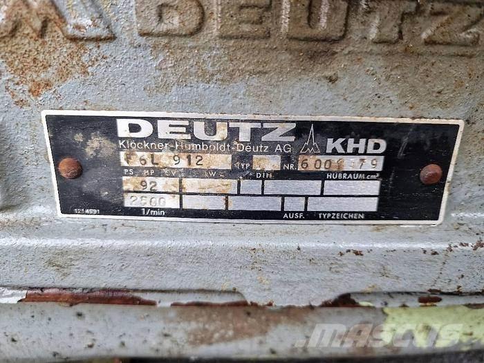  Engines F6L912 Ostale kargo komponente