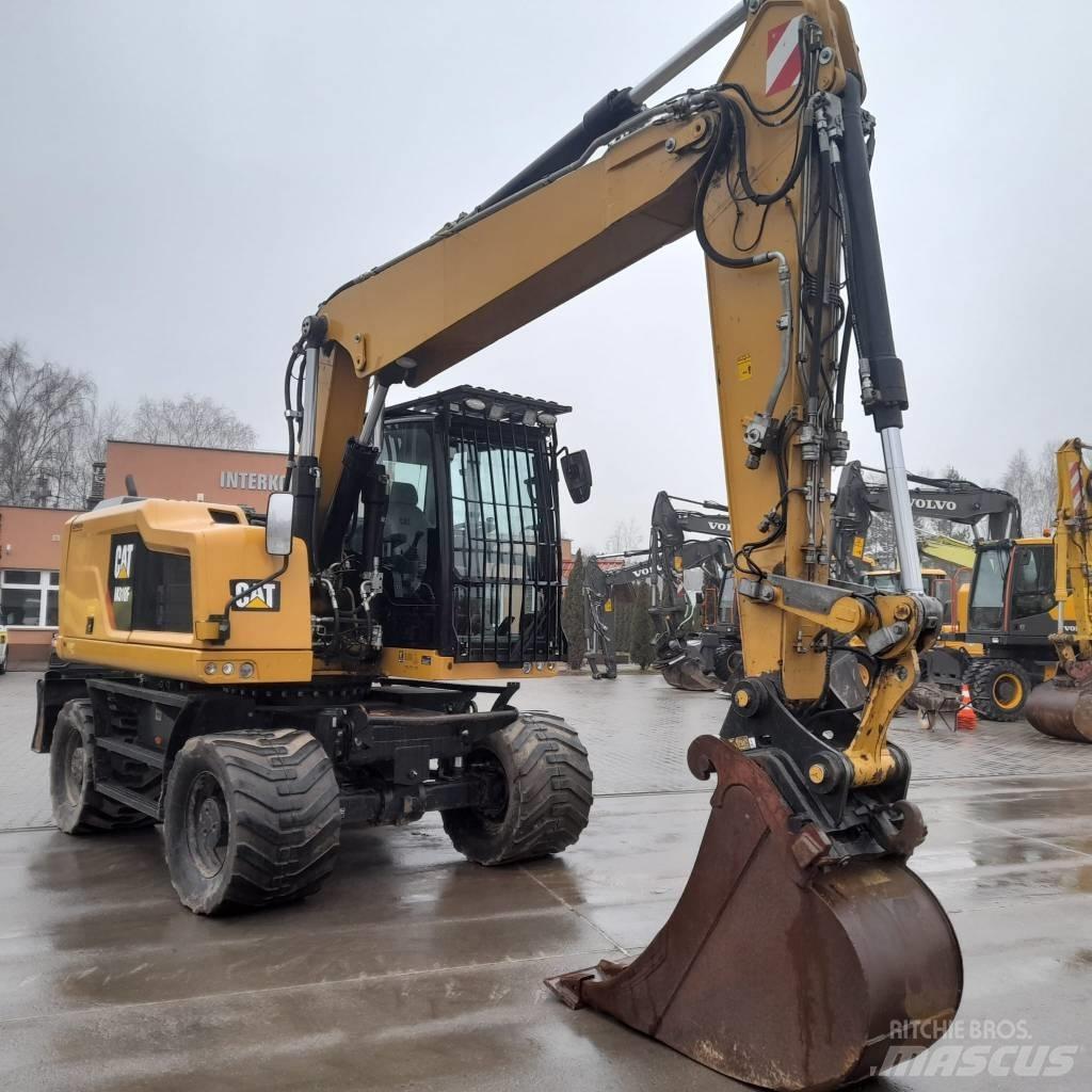CAT M 318 F Bageri točkaši