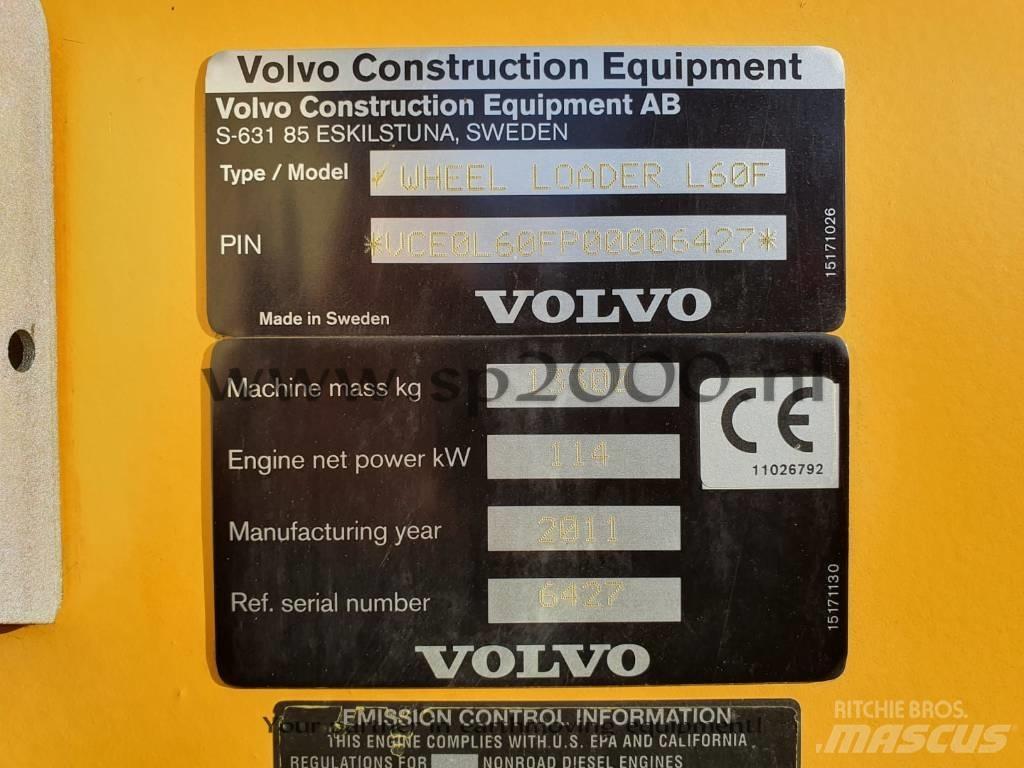 Volvo L 60 F Utovarivači na točkove