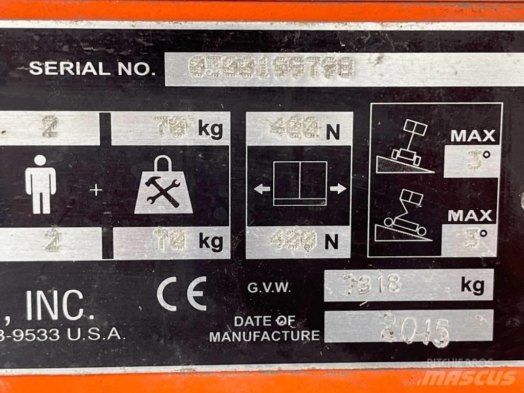 JLG M 600 JP Zglobne podizne platforme