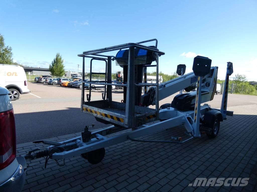 Dino 135 T Skylift Vučne prikolice se podiznom košarom