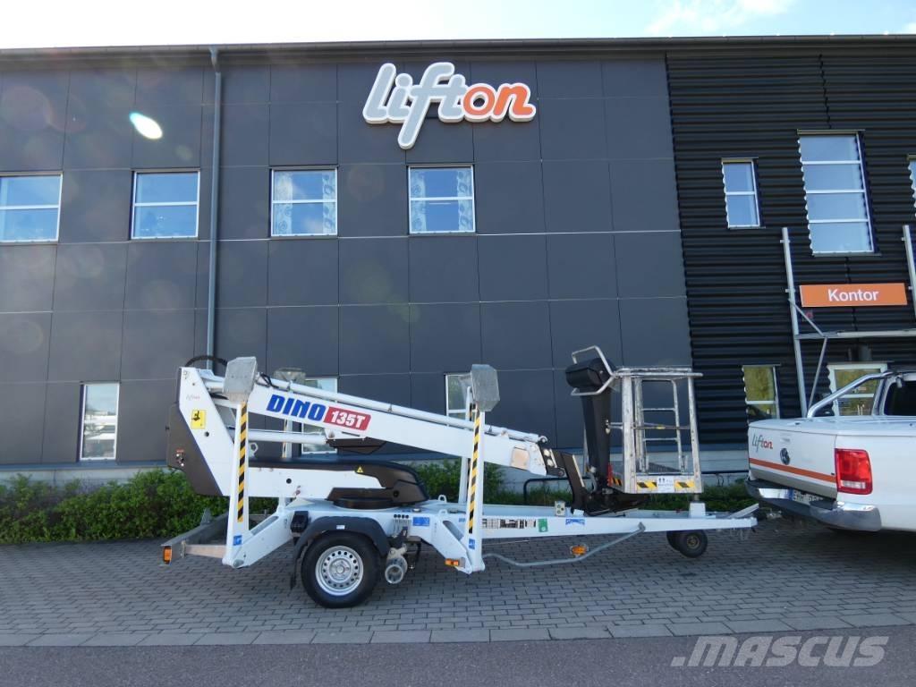 Dino 135 T Skylift Vučne prikolice se podiznom košarom