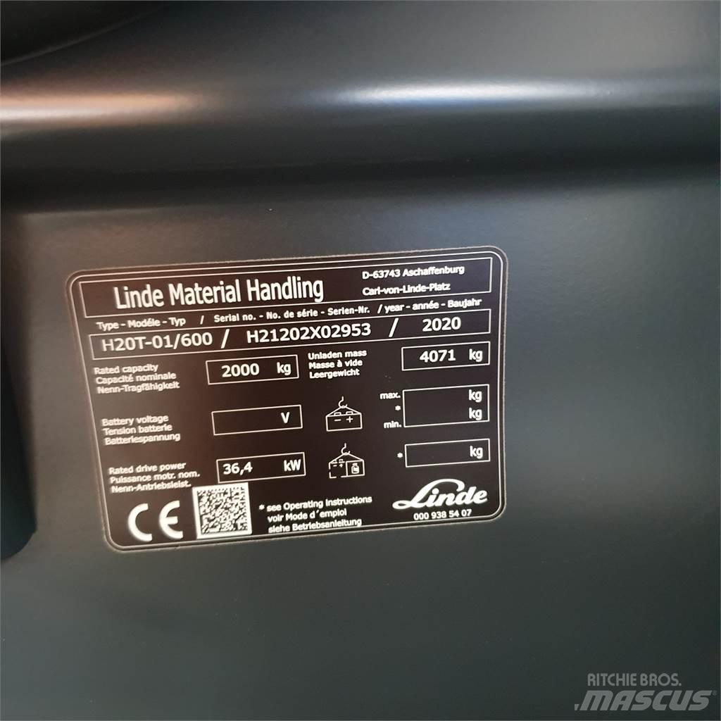 Linde H20T/600 Plinski viljuškari