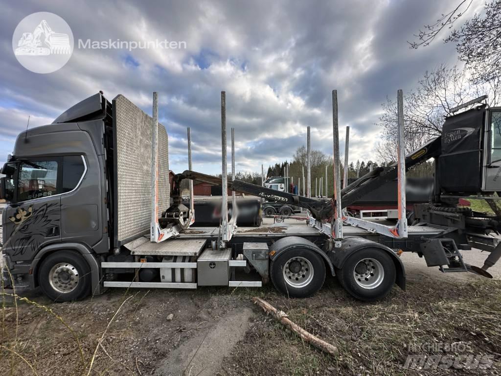 Scania R 730 Kamioni za drva Šticari