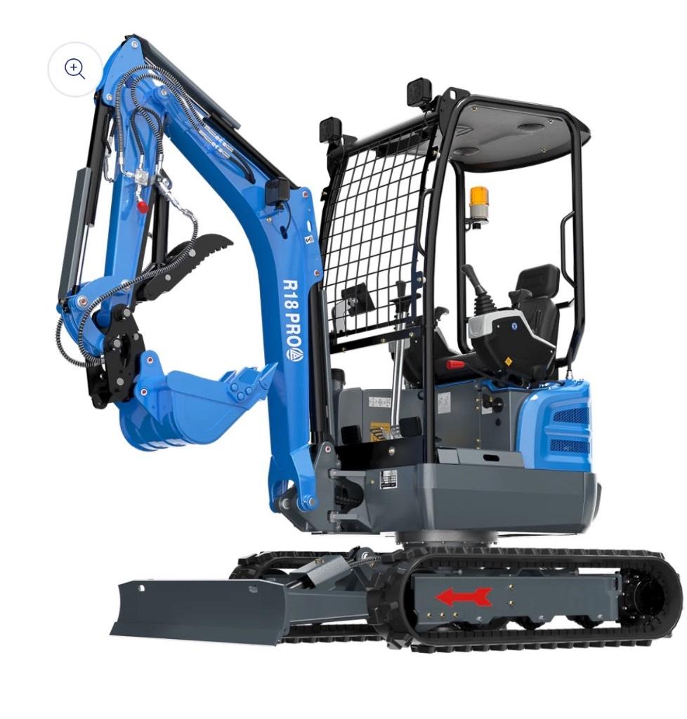 Rippa R18 PRO Mini bageri < 7t