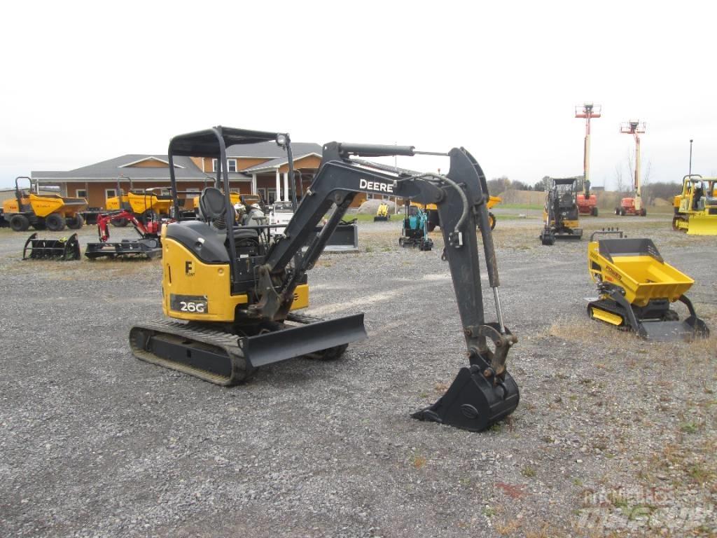 John Deere 26G Mini bageri < 7t