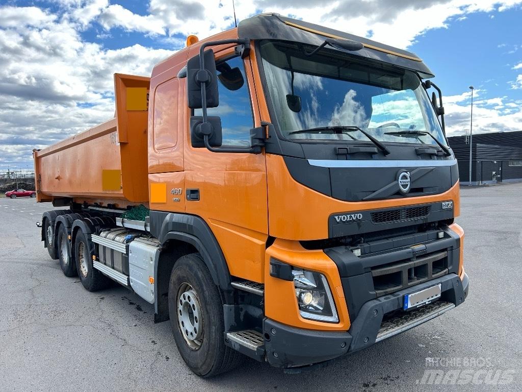 Volvo FMX 460 Rol kiper kamioni sa kukom za podizanje tereta