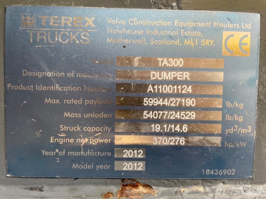 Terex TA 300 Zglobni damperi