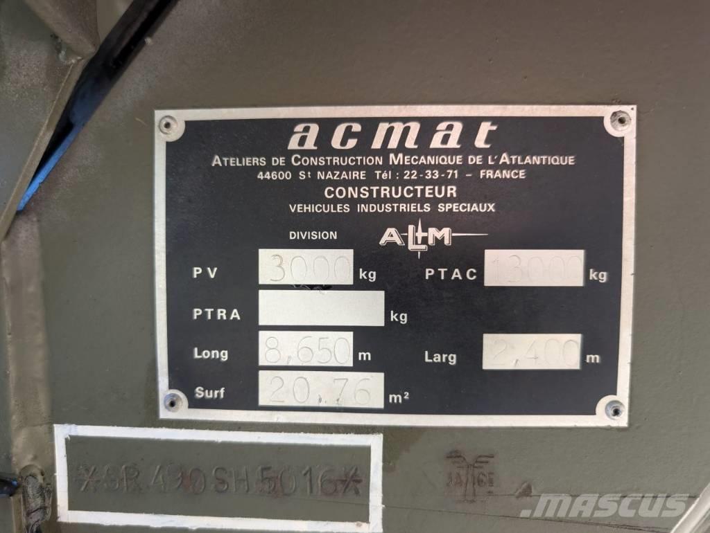 Acmat 13T Autotransporter prikolice