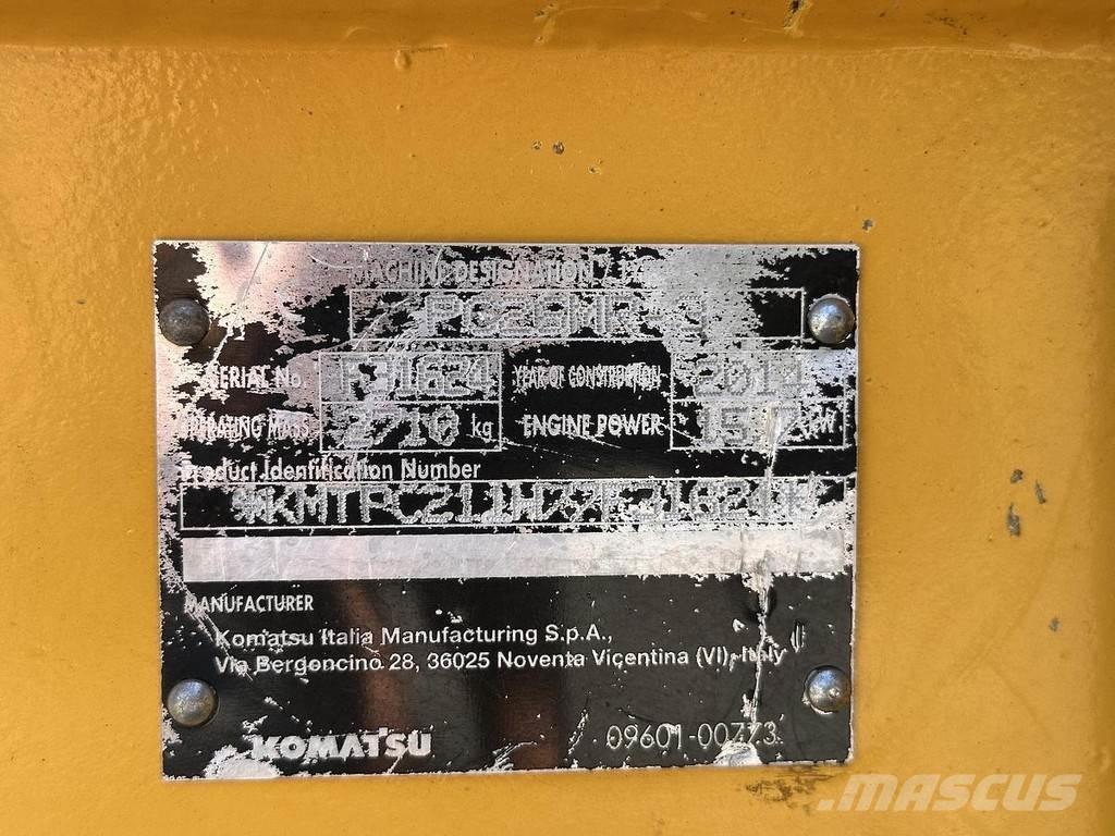 Komatsu PC26MR-3 Mini bageri < 7t