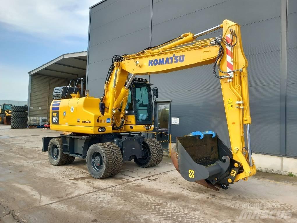 Komatsu PW160-11E0 Bageri točkaši