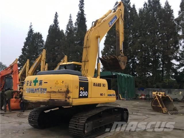 Komatsu pc200-7 Bageri guseničari