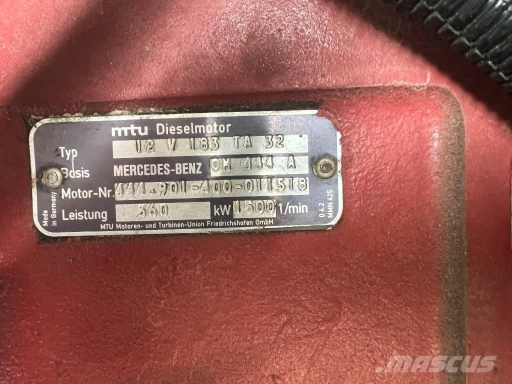 Mercedes-Benz OM 444 Motori za građevinarstvo