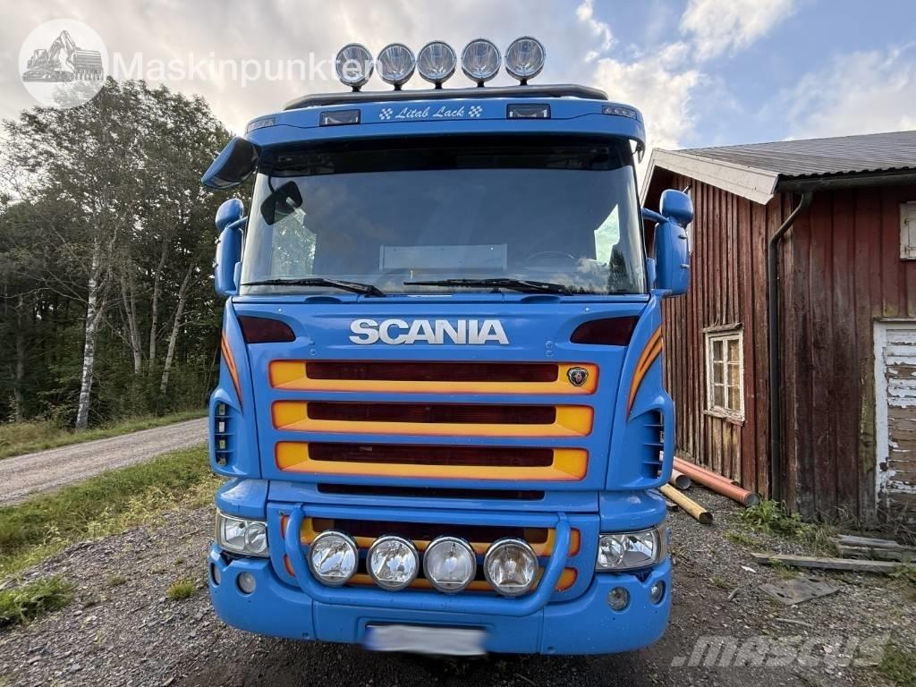 Scania R 480 LB Rol kiper kamioni sa kukom za podizanje tereta