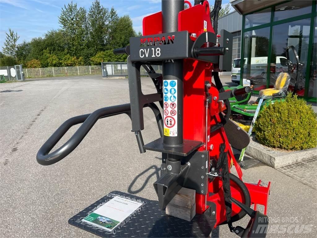 Krpan CV 18 K PRO Cepači za drva, drobilice za drvo i strugači