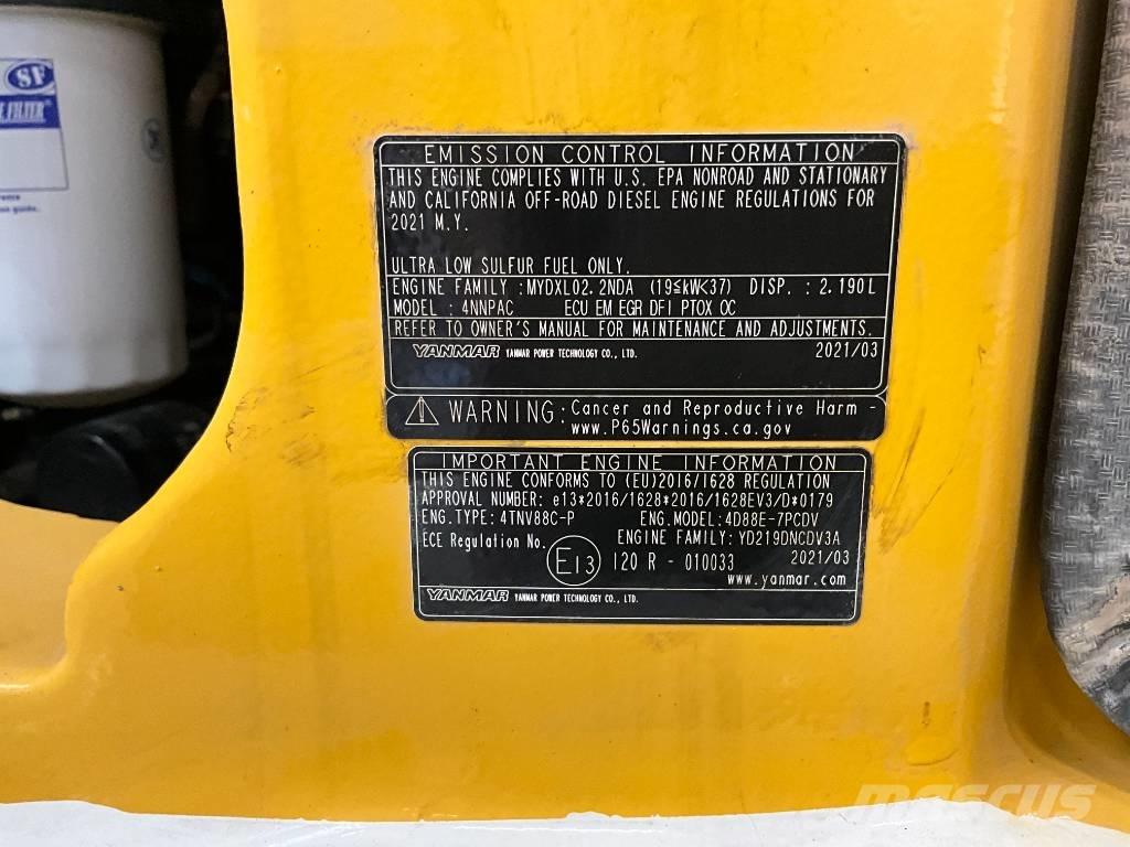 Komatsu PC 55 MR-5 Mini bageri < 7t