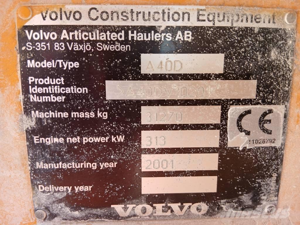 Volvo A 40 D Zglobni damperi