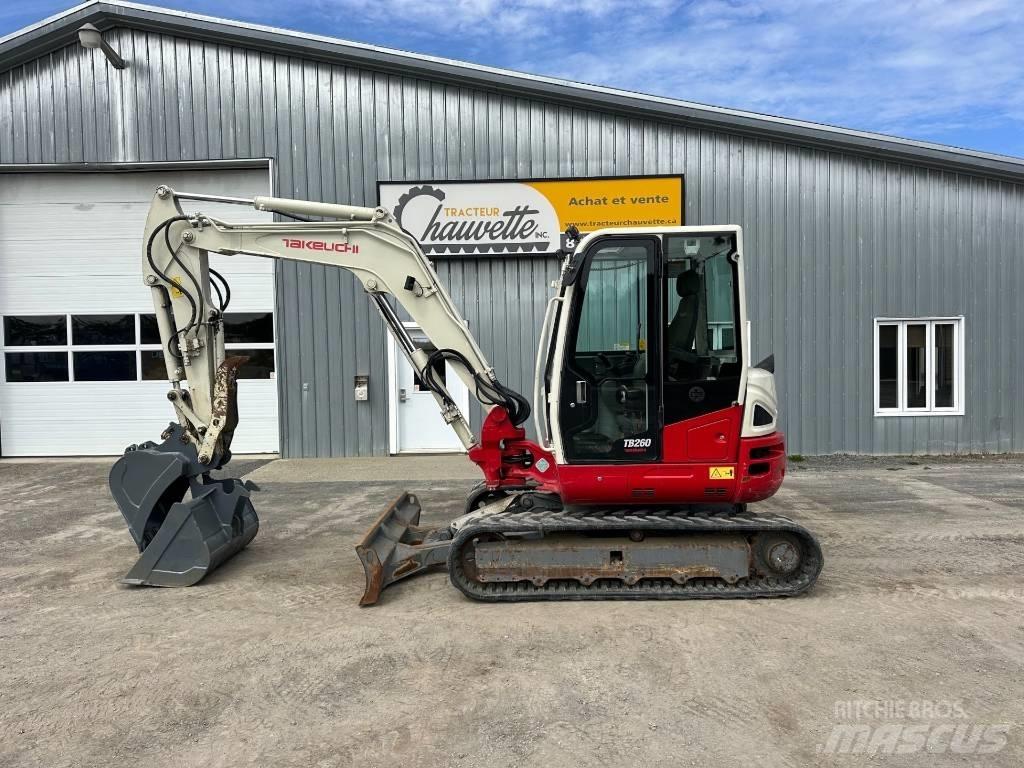 Takeuchi TB 260 Mini bageri < 7t