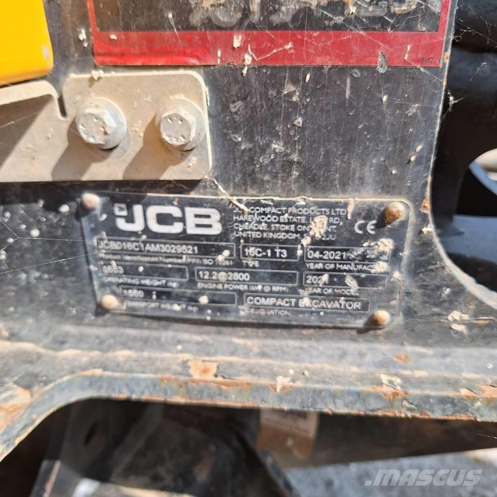 JCB 16 C-1 Mini bageri < 7t