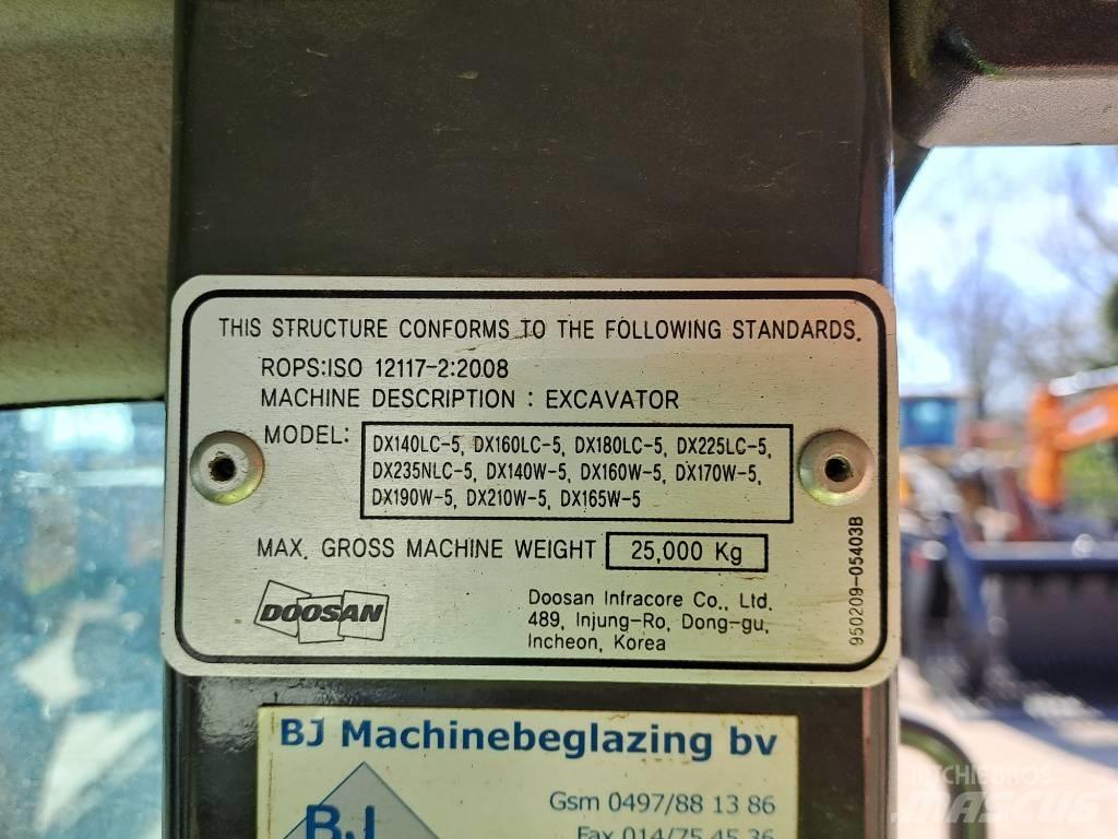 Doosan DX140W-5 Bageri točkaši