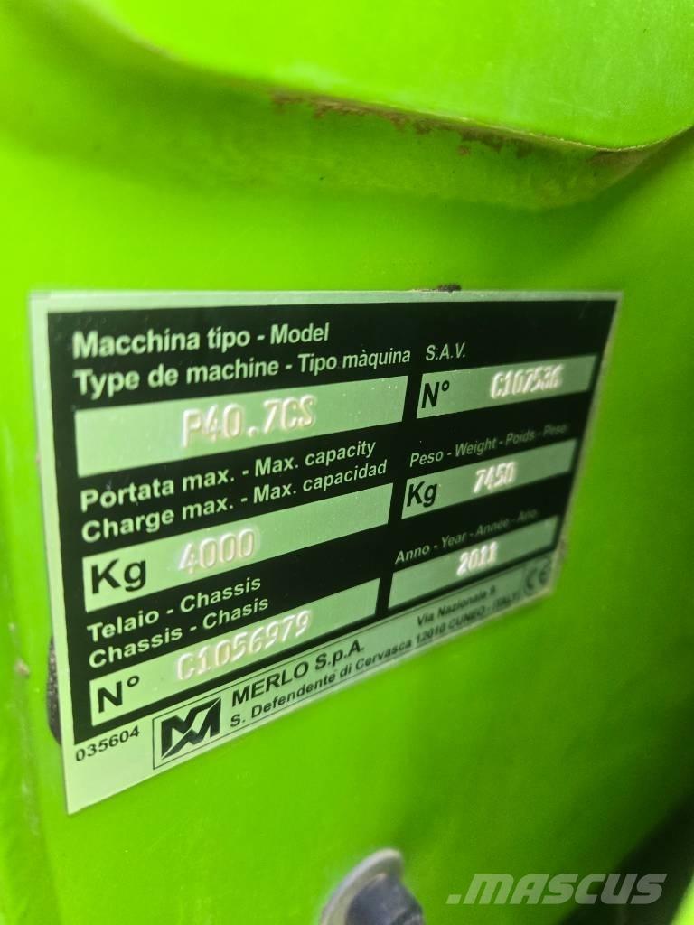 Merlo P 40.7 CS Teleskopski viljuškari