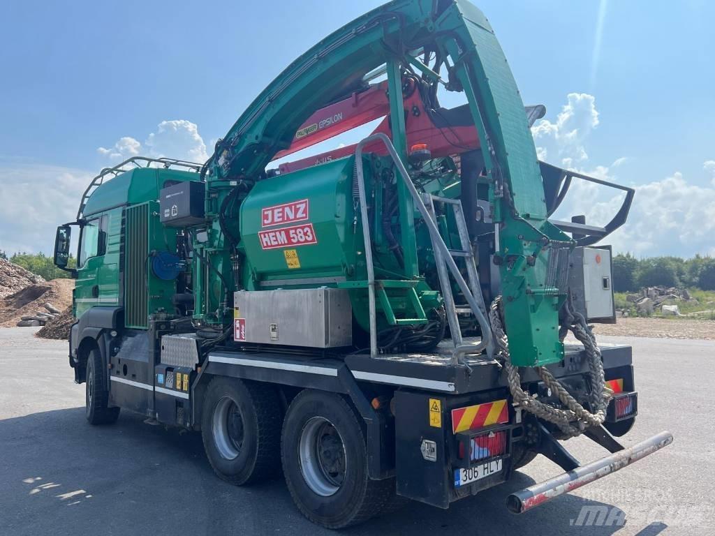 JENZ HEM 583 R MAN Drobilice drva / čiperi