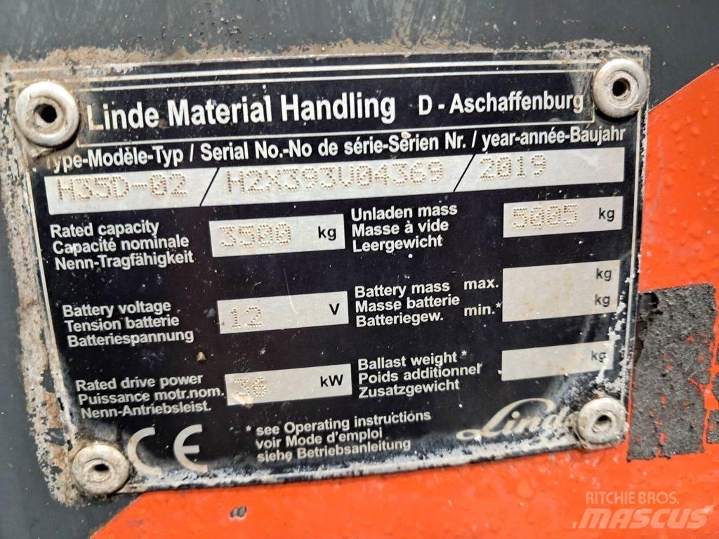 Linde H35D-02 Dizelski viljuškari