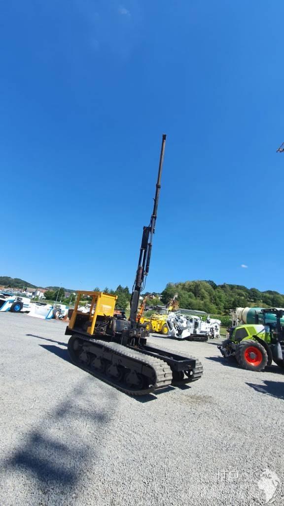 Morooka Hiab Kran Damperi na gusenice