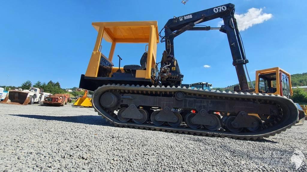 Morooka Hiab Kran Damperi na gusenice