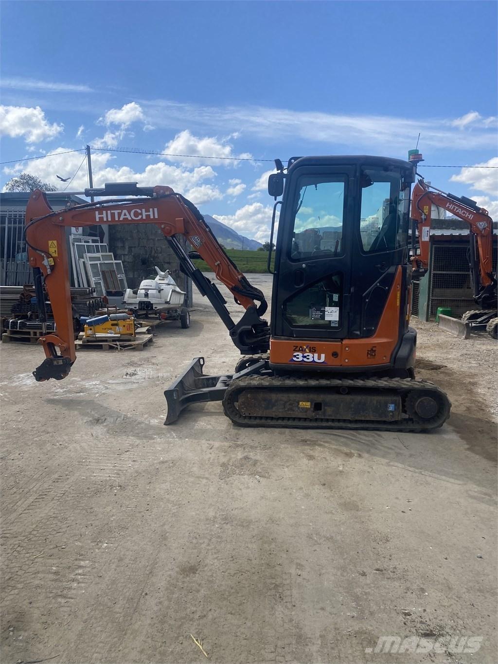 Hitachi Zaxis33U-6 Mini bageri < 7t