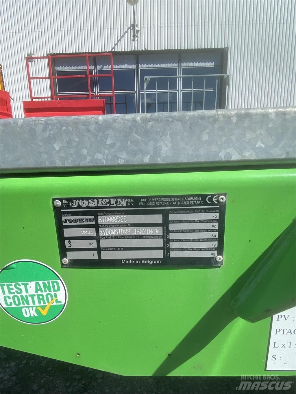 Joskin S80D11 Prikolice za bale