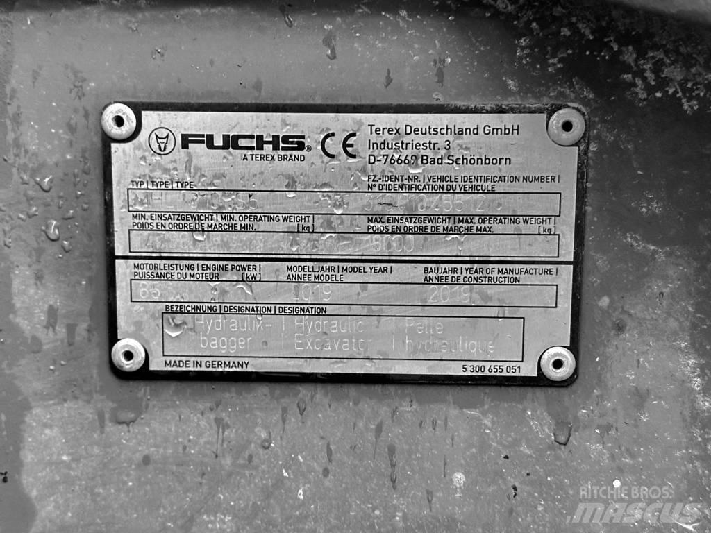 Terex Fuchs MHL 310 Oprema za sortiranje otpada