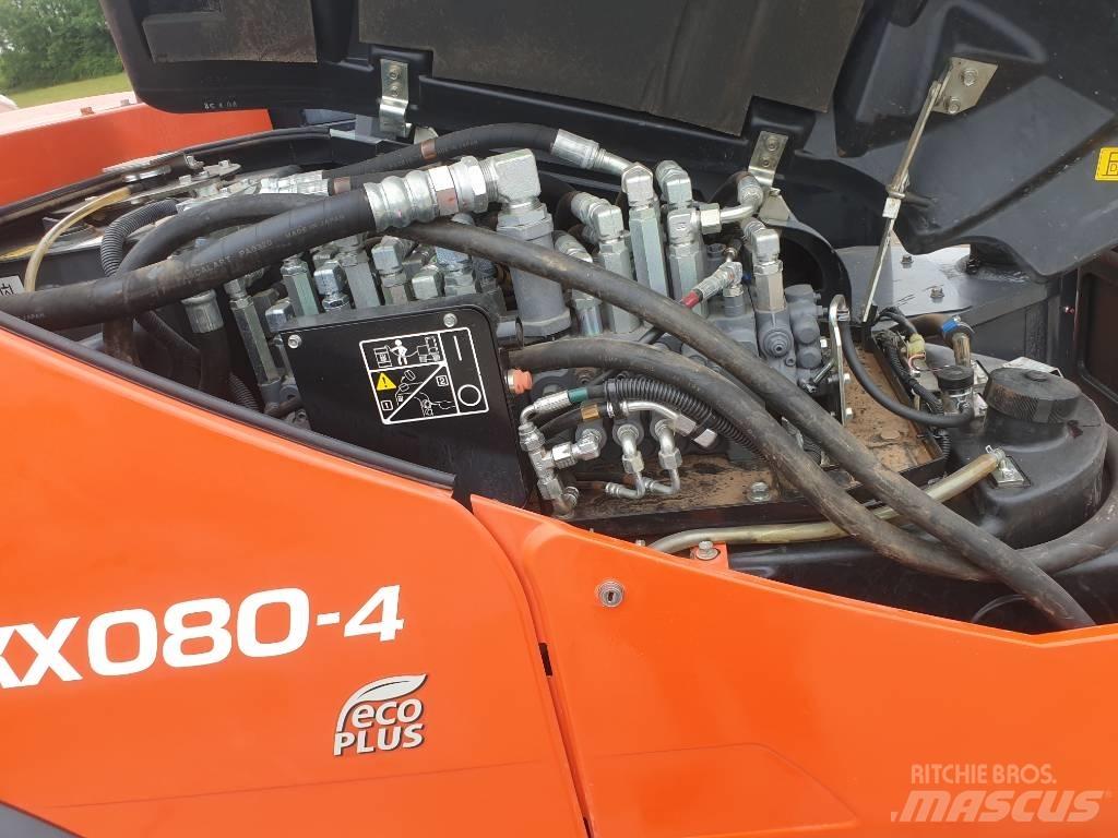 Kubota KX 080-4 Midi bageri 7t – 12t