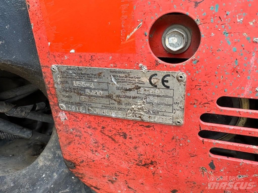 Kubota KX 055-4 Mini bageri < 7t