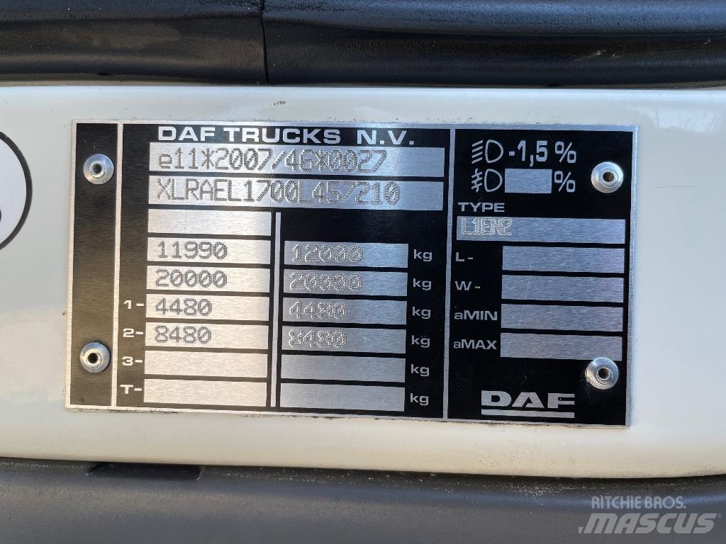 DAF LF220 Sanduk kamioni