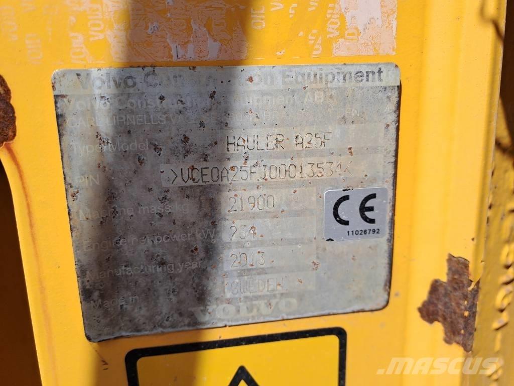 Volvo A25F Zglobni damperi
