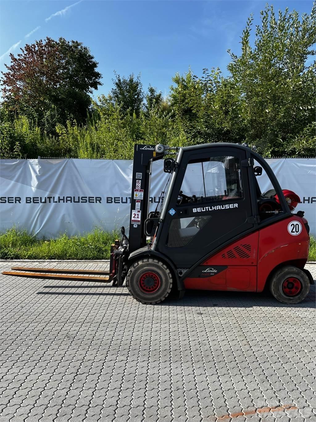 Linde H25T/600 Plinski viljuškari