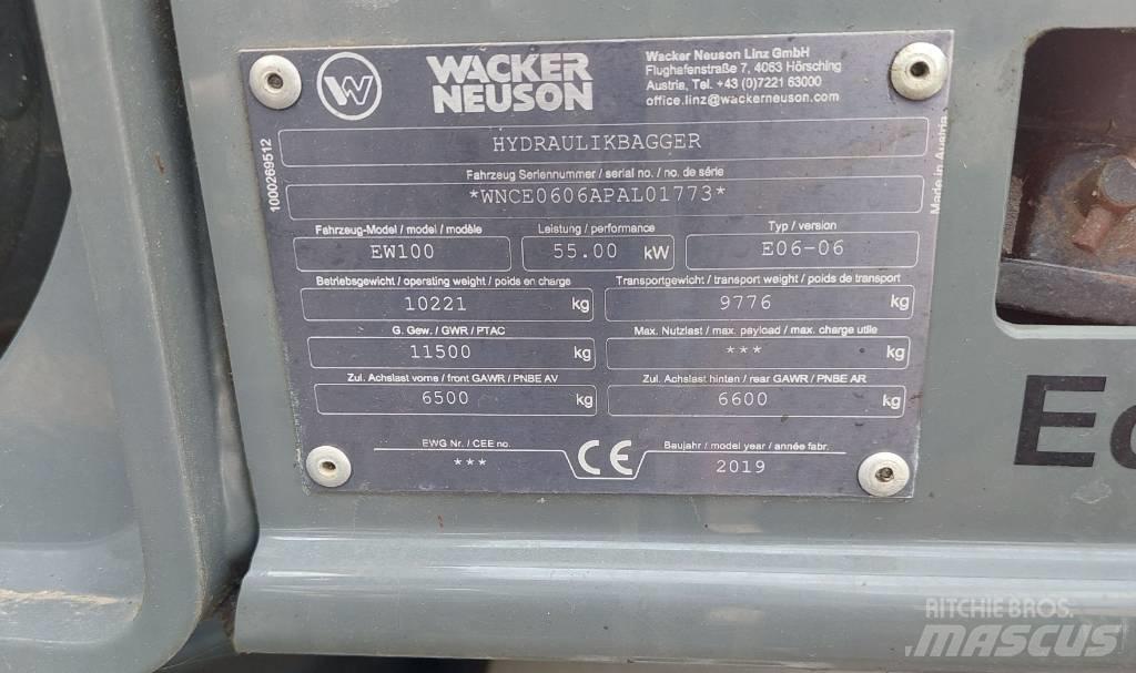 Wacker Neuson EW100 Bageri točkaši