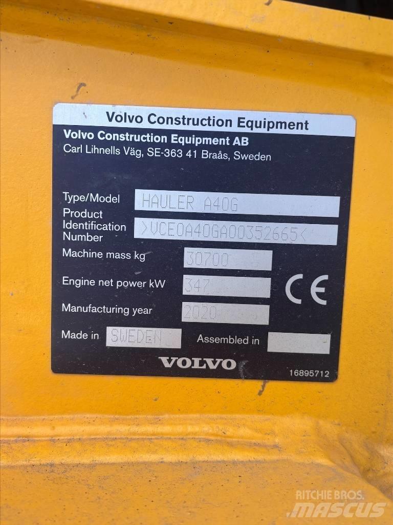 Volvo A40G Zglobni damperi