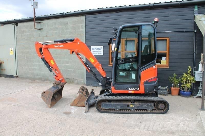 Kubota U 27-4 Mini bageri < 7t