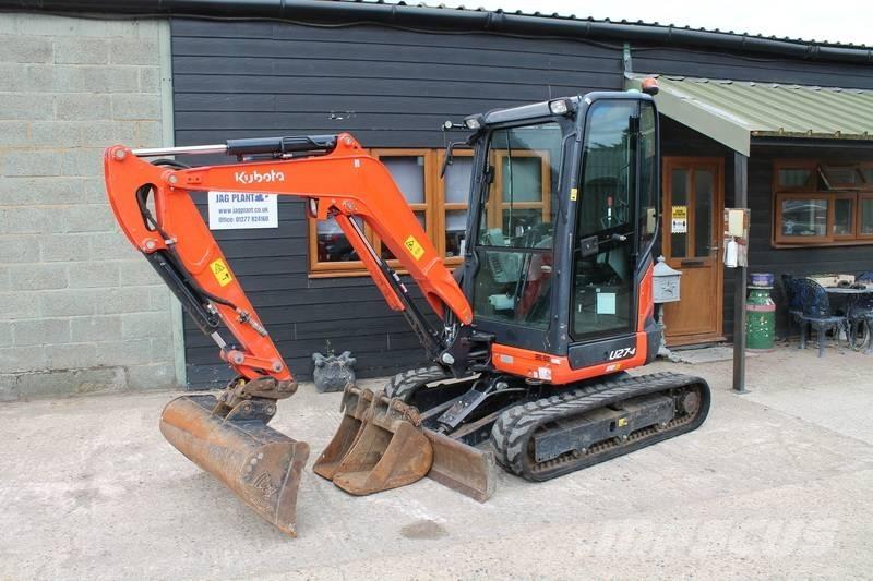 Kubota U 27-4 Mini bageri < 7t