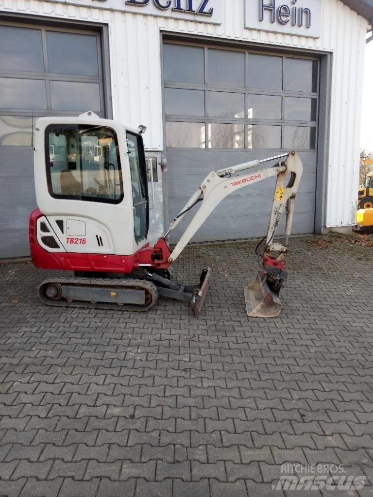 Takeuchi TB 216 Mini bageri < 7t