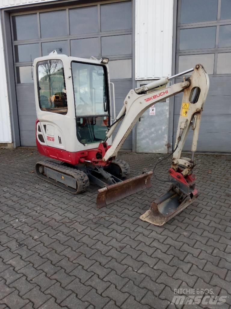 Takeuchi TB 216 Mini bageri < 7t