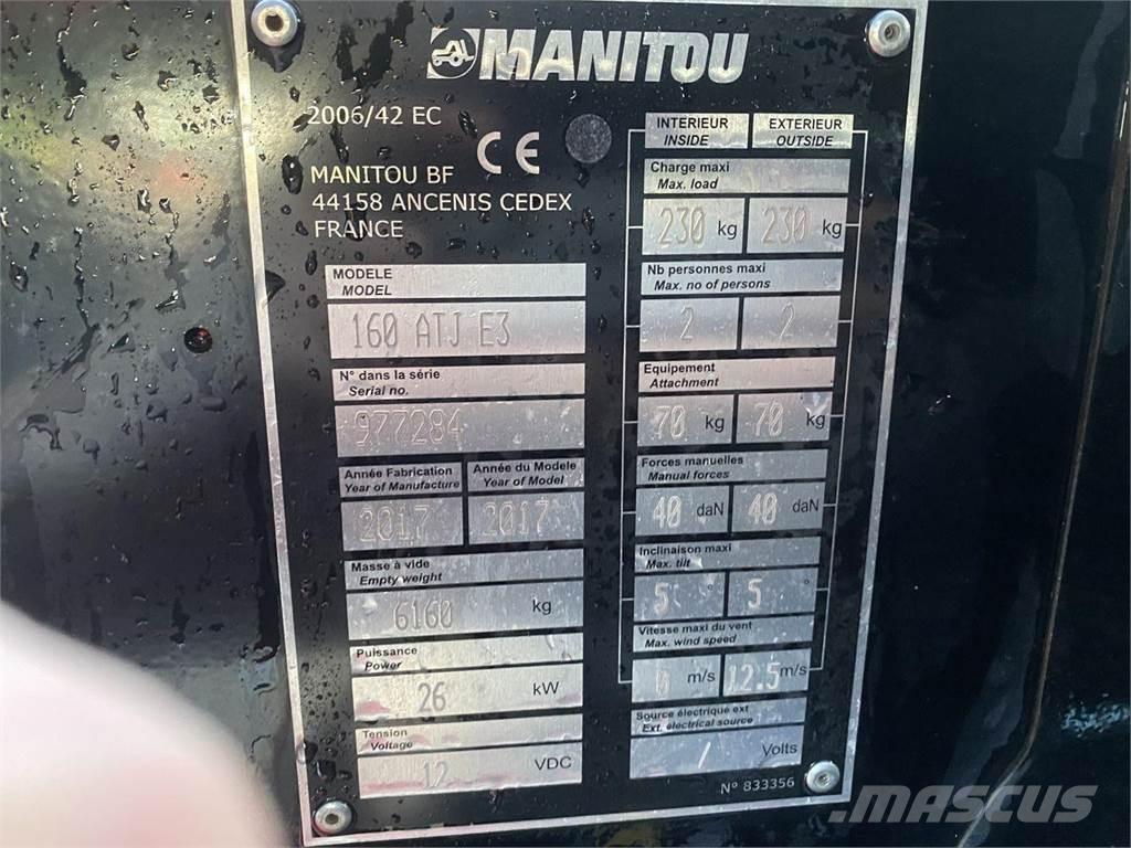 Manitou 160ATJ RC Zglobne podizne platforme