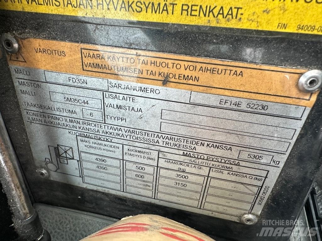 Mitsubishi FD 35 N Dizelski viljuškari