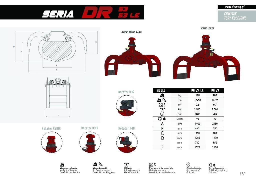  DEMOQ DR53 Grabulje